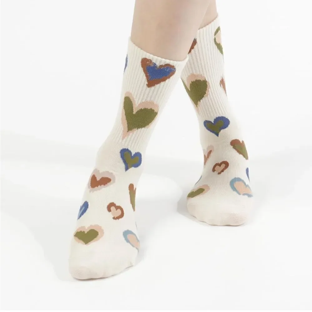 Heart Sock Set 🌸